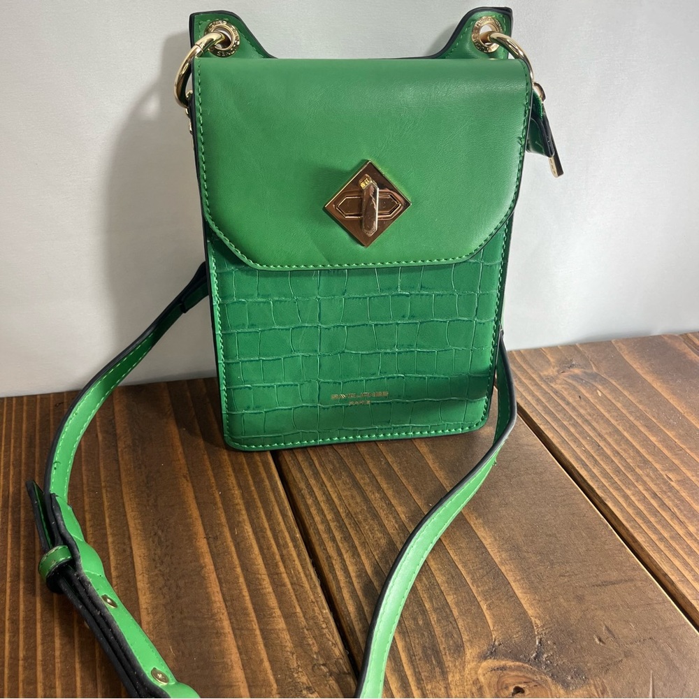 David Jones Green Crossbody Bag